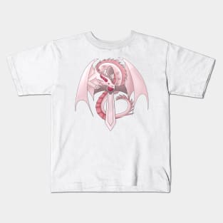 Ruby Sword Dragon Kids T-Shirt